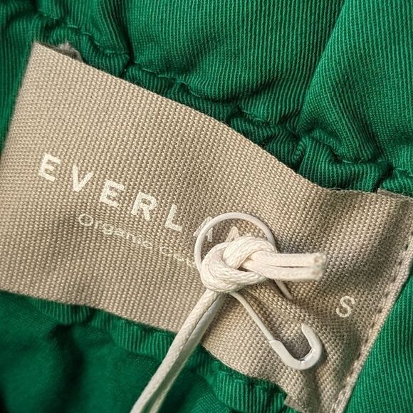 Everlane Paperbag Ruffle Tank Convertible Dress, Size S Emerald Green - Picture 7 of 13